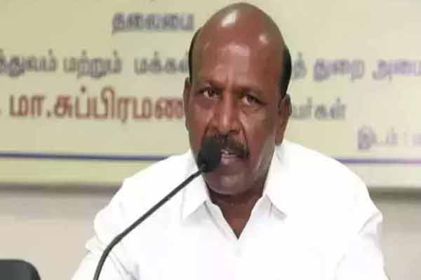 M. Subramanian says Edappadi Palaniswami should help the government for neet