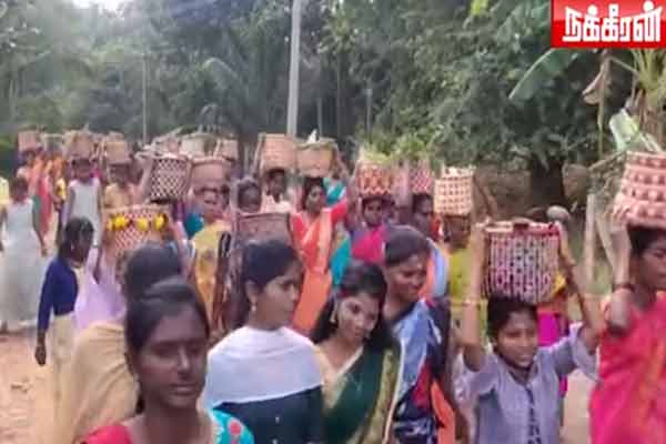 koppi kottal festival celebrated in pudukottai district seriyalur village