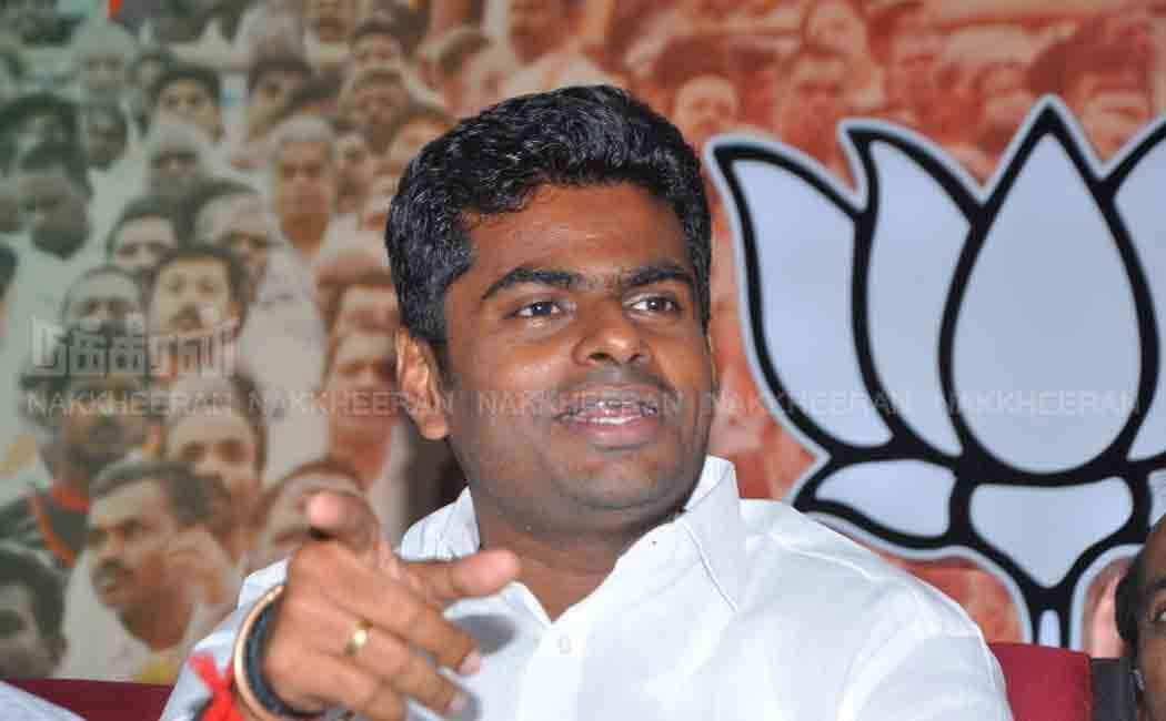 "Thousand years will not change in Tamil Nadu." - Annamalai