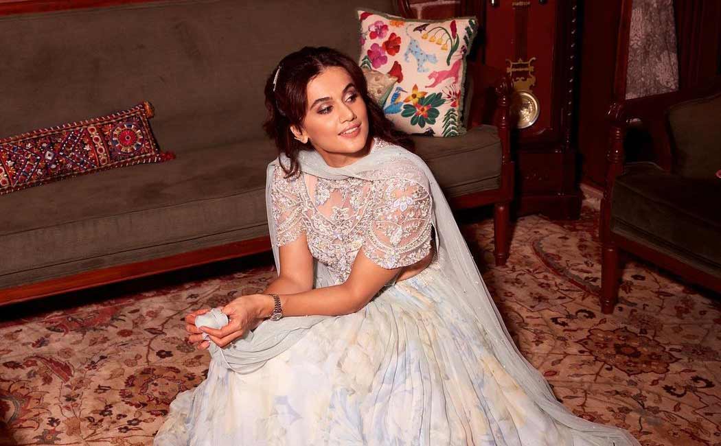 Taapsee Pannu Trolled For Wearing Goddess Lakshmi Necklace