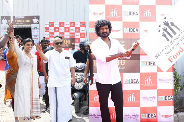 aishwarya rajesh and lokesh kanagaraj starts food event