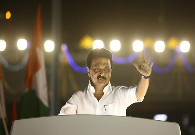 final election campaign dmk mkstalin at chennai