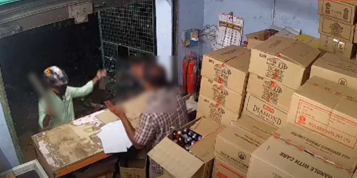 Knife-wielding high-end liquor robbery at Tasmac