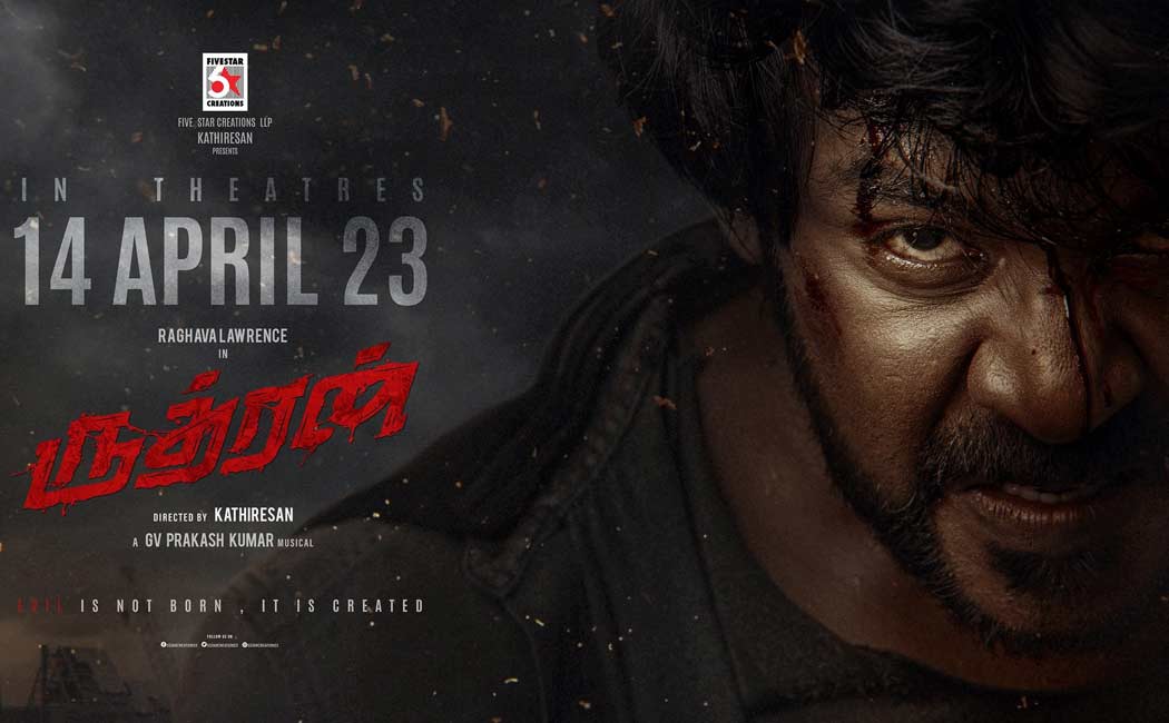 Raghava Lawrence rudhran movie new release date announced