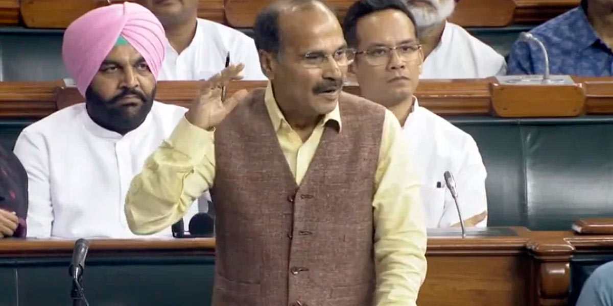 Adhir Ranjan Chaudhary suspended