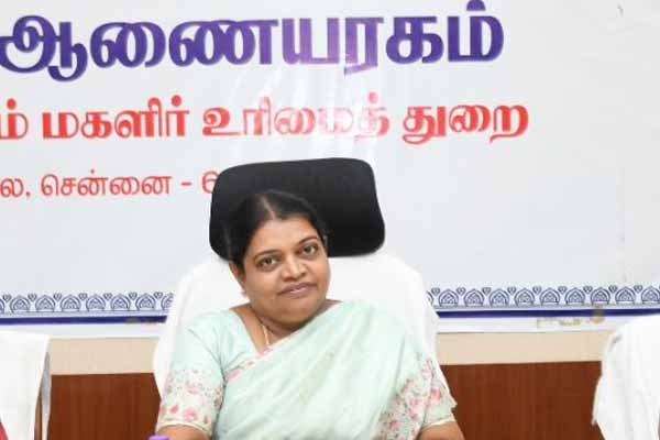 Minister Geetha Jeevan says There is no need to take lessons and shout about Tamil
