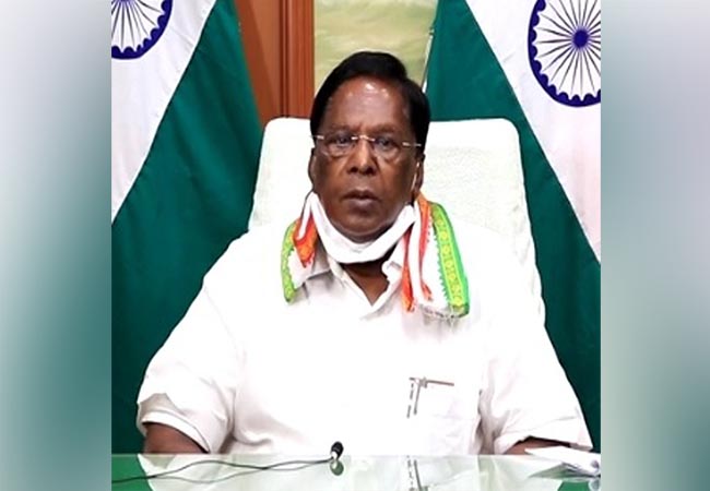 PUDUCHERRY CM NARAYANASAMY CABINET MEETING CORONAVIRUS