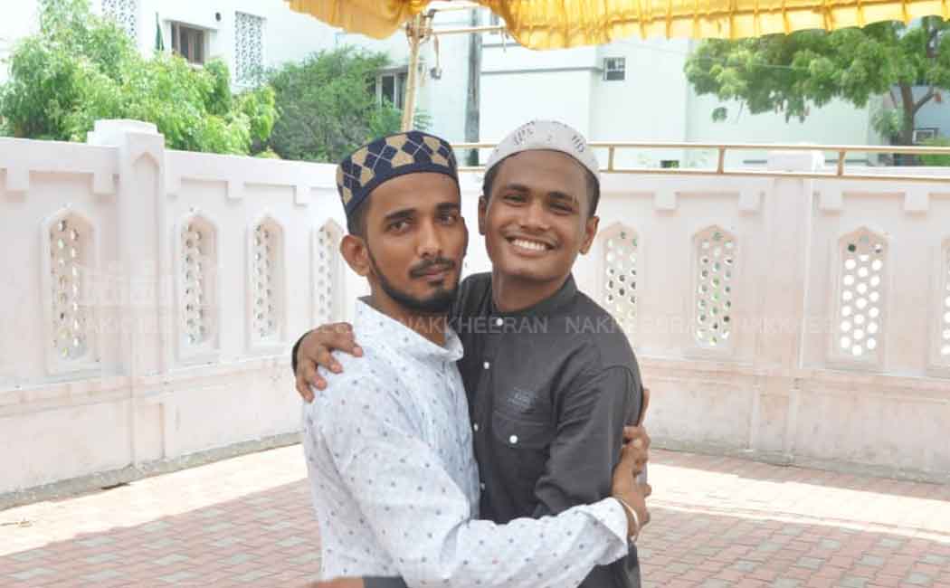 Special prayers at the Tiruvallikeni Mosque