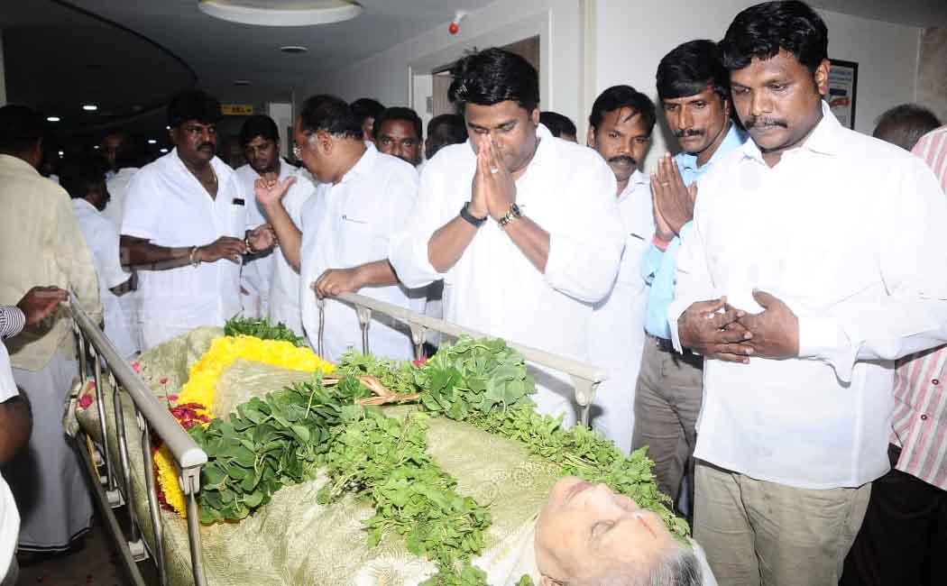 The final tribute of the Kasturi muppanar