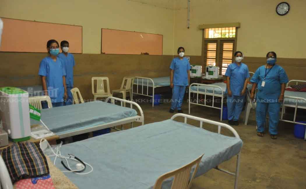 Corona Care Center established at Don Bosco School