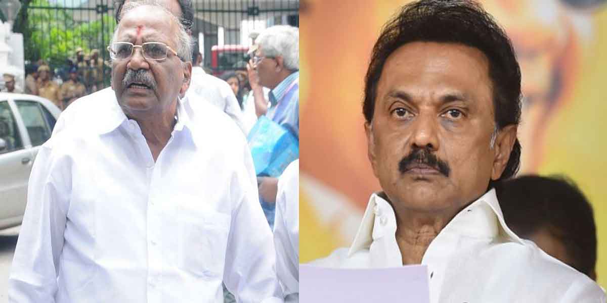 Chief Minister MK Stalin's condolences on Madhusudhanan's death!