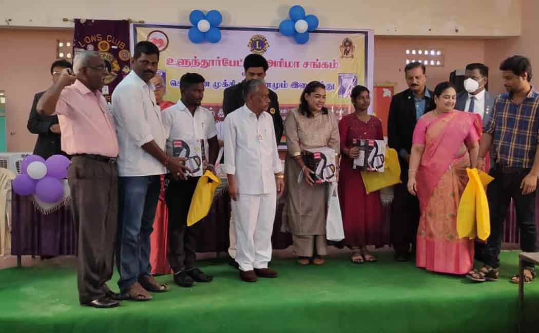 Rs. 1 crore assistance to the alternatively abled