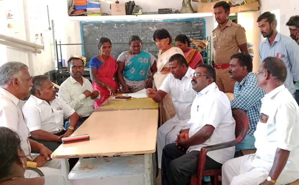 Puthukottai school students passed away issue school reopen