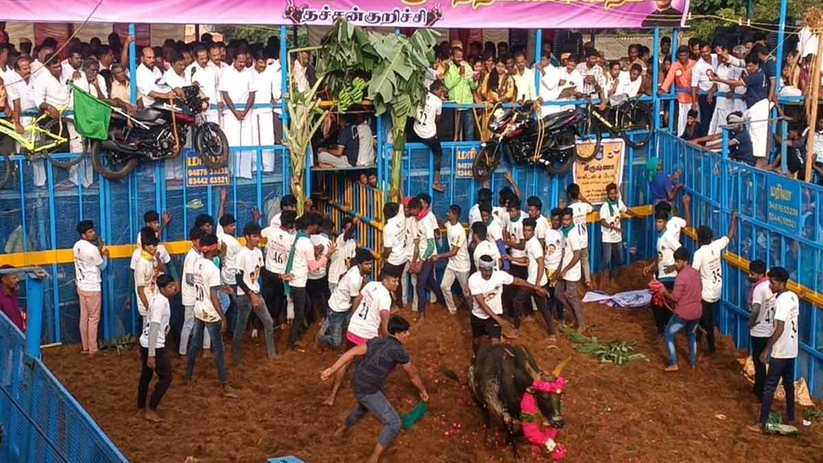 The first Jallikattu of the year 2025; Minister Raghupathi started the deposit