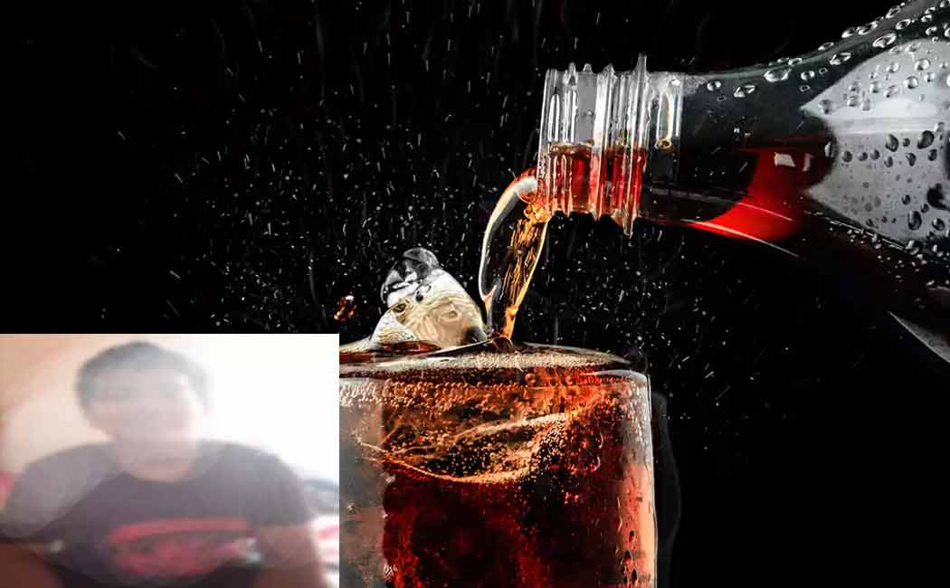 An acidic soft drink for a sixth-grader; Fellow student absconding