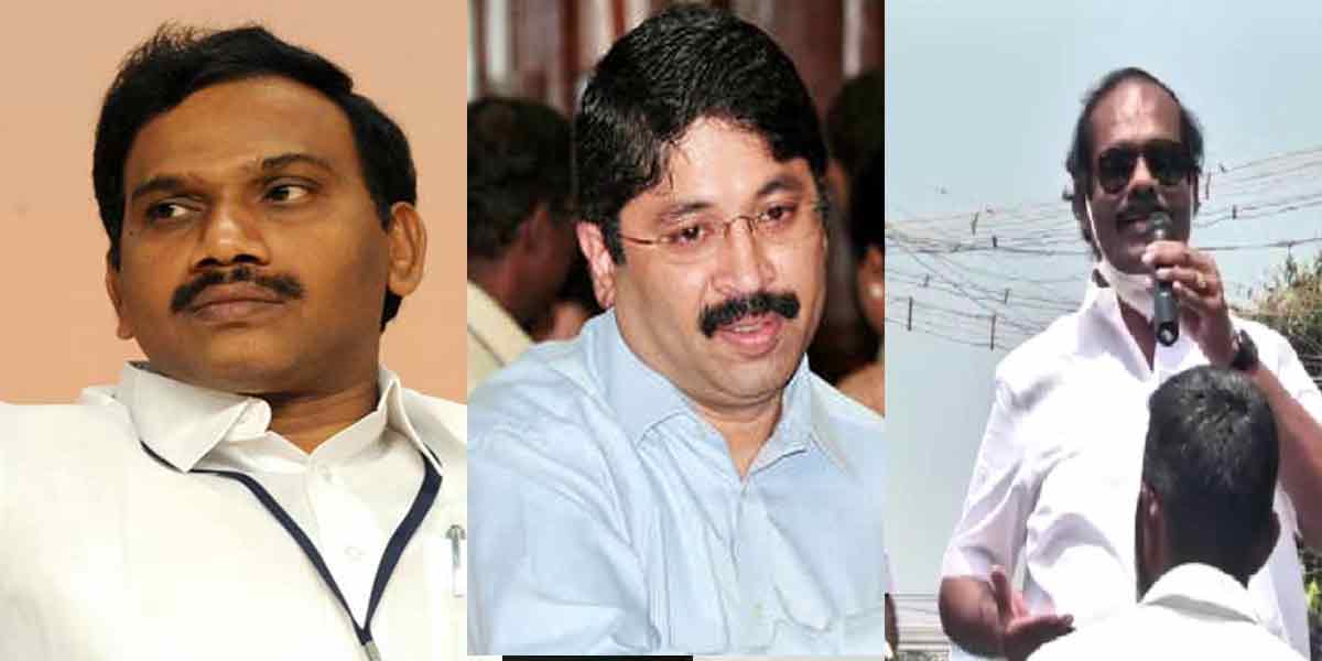 case against DMK A. Rasa, Dayanidhimaran and Leoni