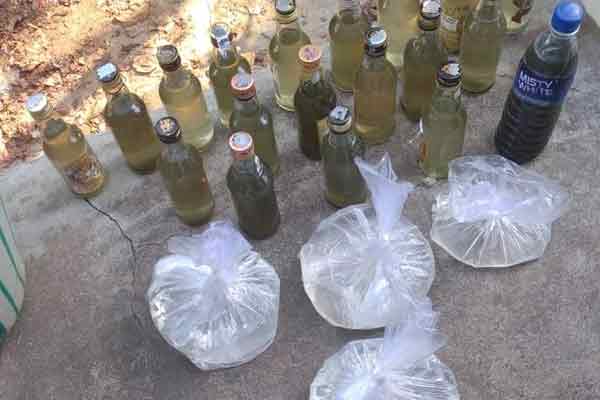 Sewage mixed with alcohol and sold ..!