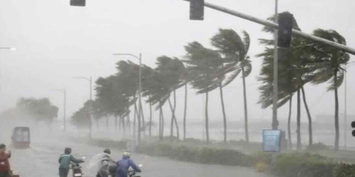 Intensification Chitrang-India Meteorological Department warning