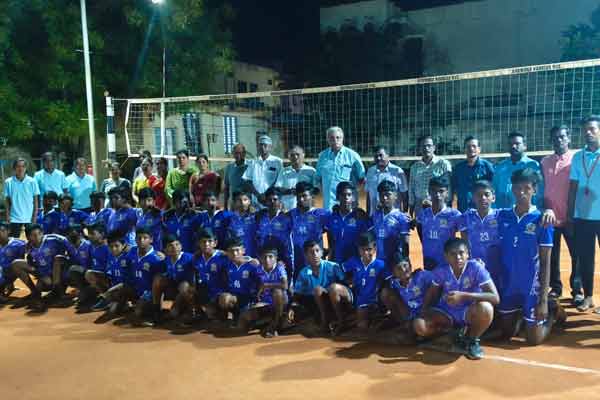 Summer special sports competition training camp organized by Arumuga Navalar School