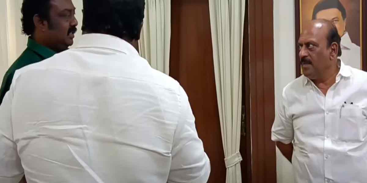 Actor Saravanan petitioned the minister at the People's Grievance Meeting