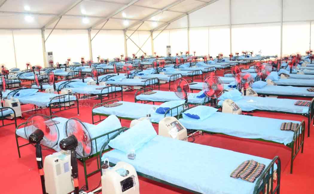 Newly established Corona Infection Protection Center in Chennai ..!
