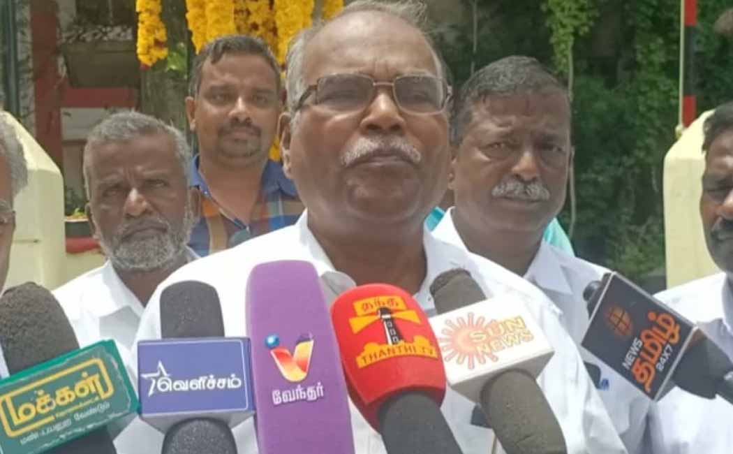 “Even if the Congress wants to open the water; BJP Will not leave” - K. Balakrishnan