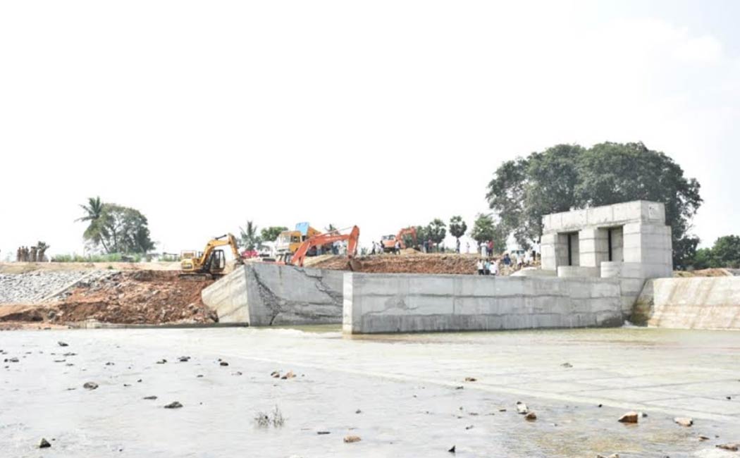 Why the Rs 25 crore dam broken.. ?