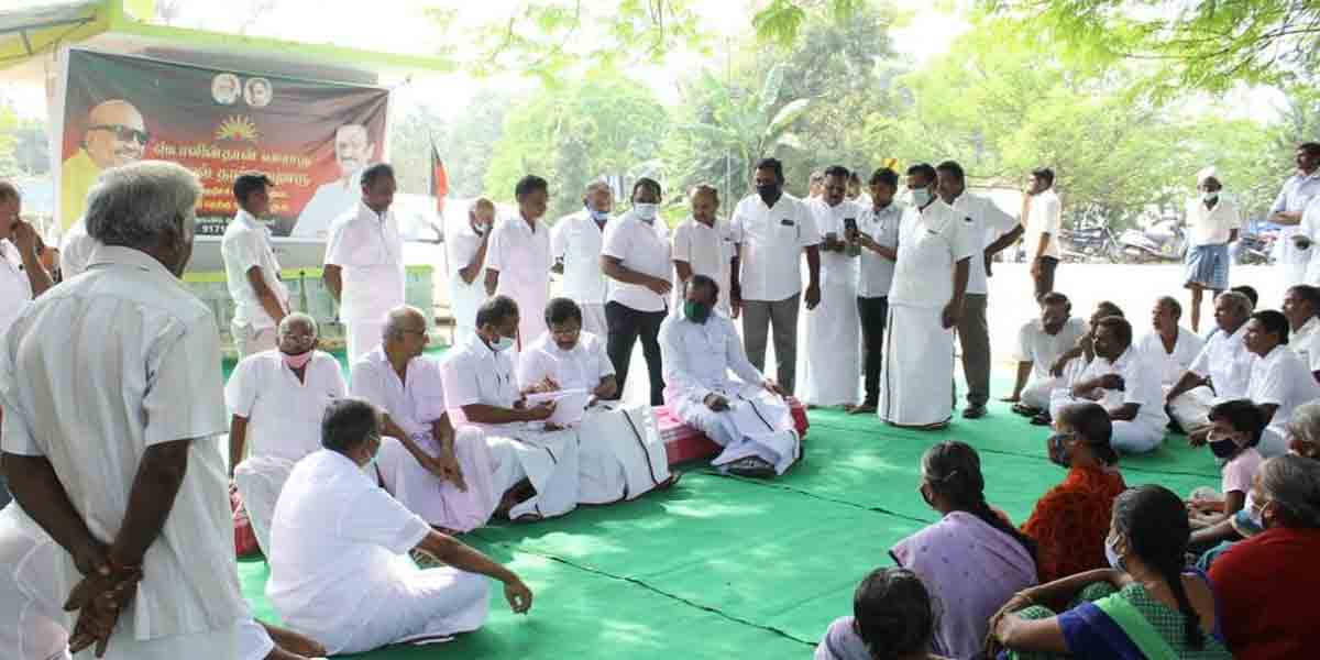DMK held village council meetings in Erode!