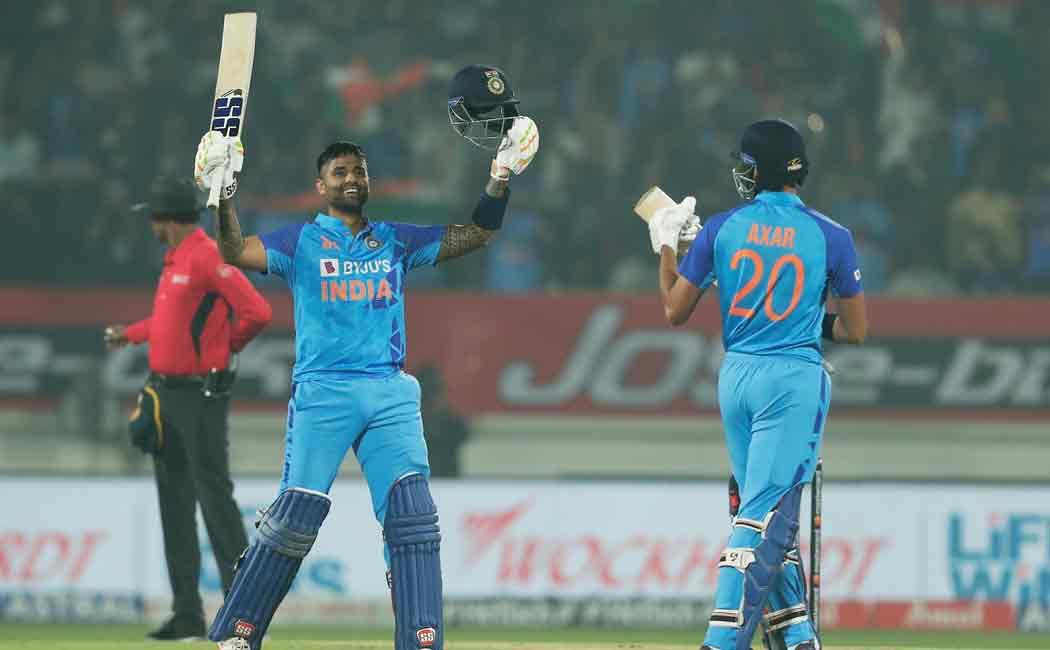 Suryakumar Yadav's bat spun; 100% wacky; India won big
