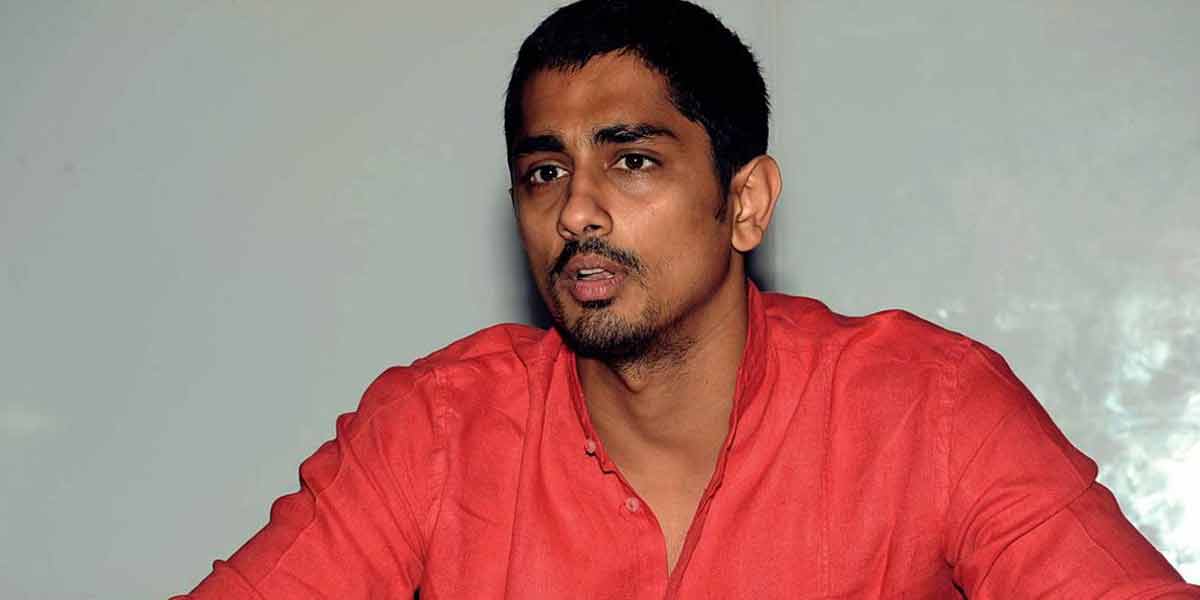 'I apologize for his rude joke' - Siddharth tweets!