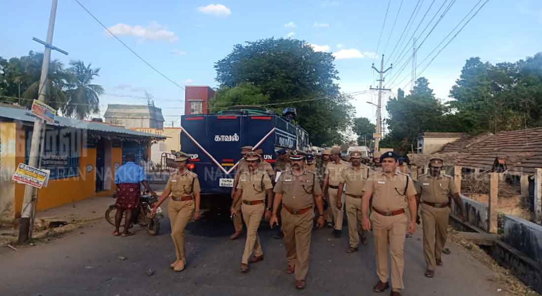144 at ponnamaravathi...protest in other place