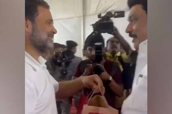 India alliance will give Rahul a sweet victory CM MK Stalin