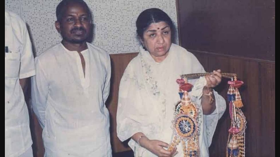 '' The one who was seduced by the voice of the Divine Gandharva '' - Composer Ilayaraja