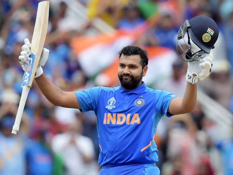 INDIA CRICKET TEAM PLAYER ROHIT SHARMA WORLD RECORD AT SRILANKA MATCH IN WORLD CUP