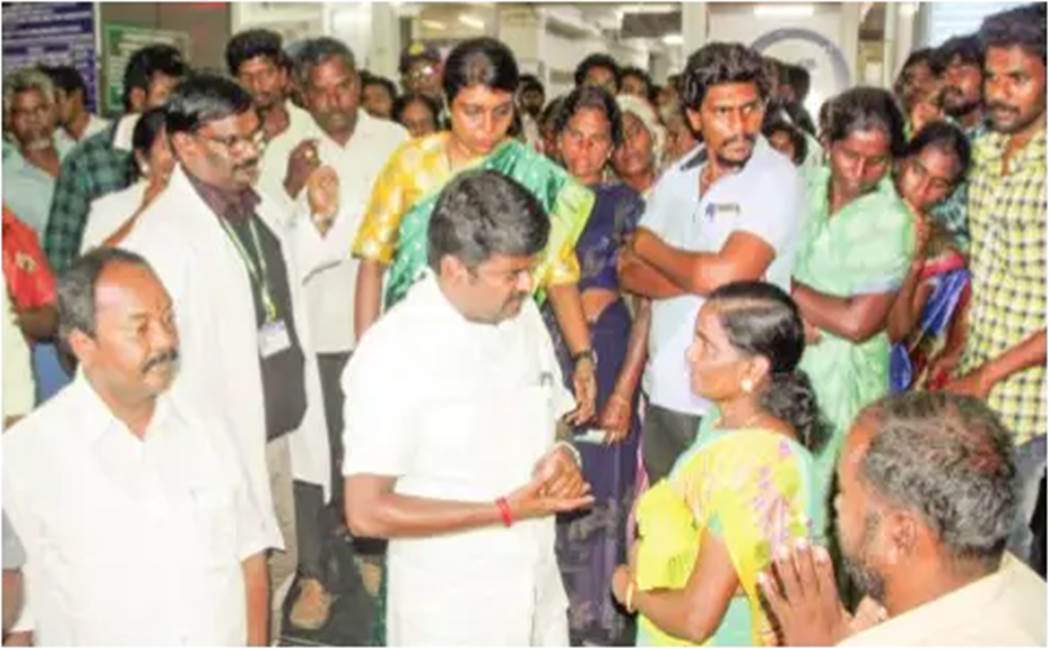 Minister Vijayabaskar - Cancer Center - Salem Government Hospital