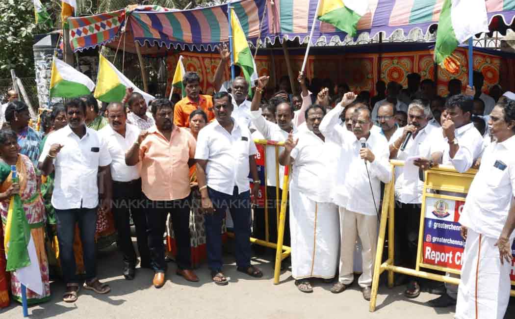 tamiladu trade union issue for temple shop rent hike issue