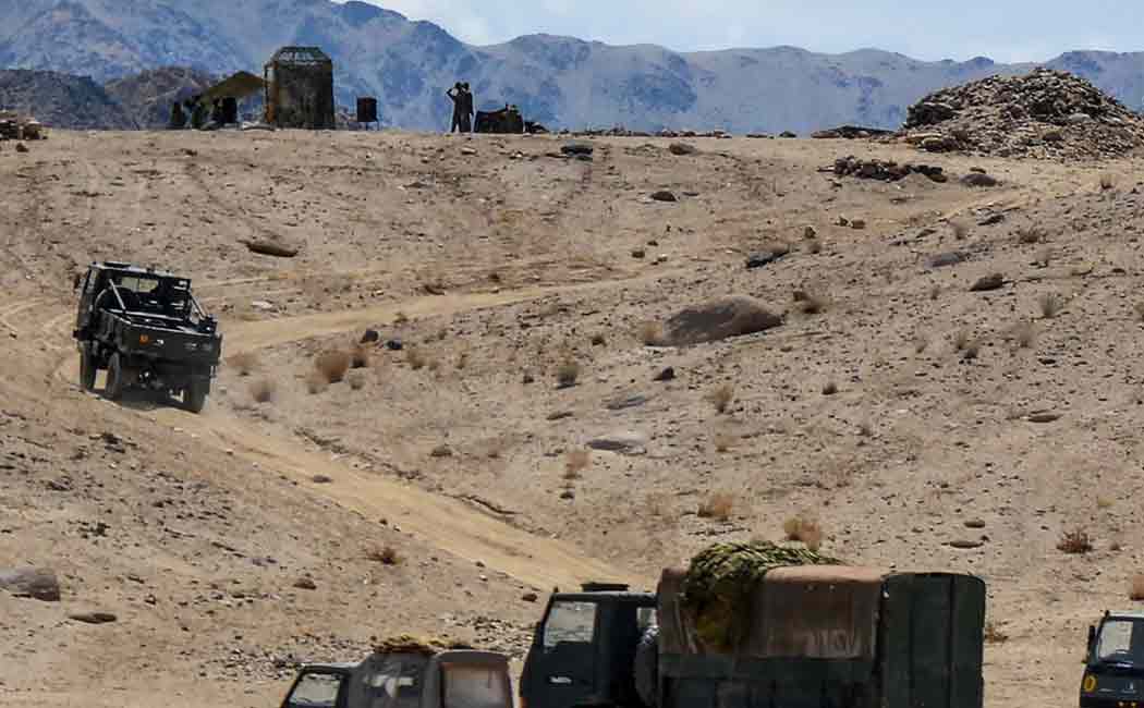 tension arises in india china border again