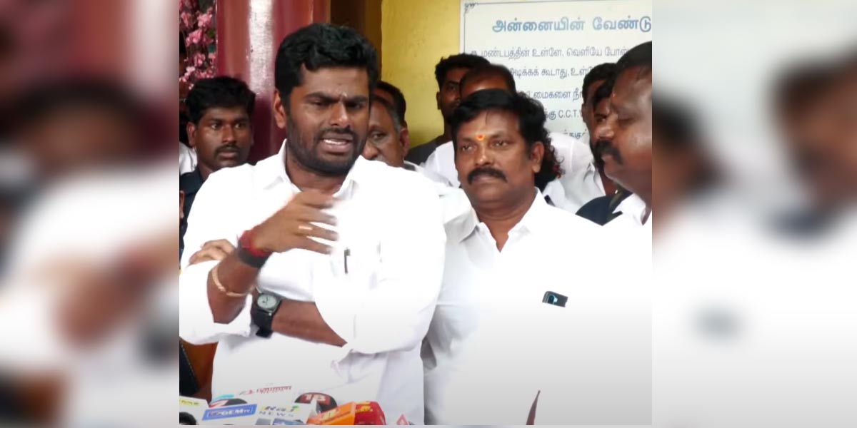 "It would have been better if Yogi came to power in Tamil Nadu" - Annamalai interview