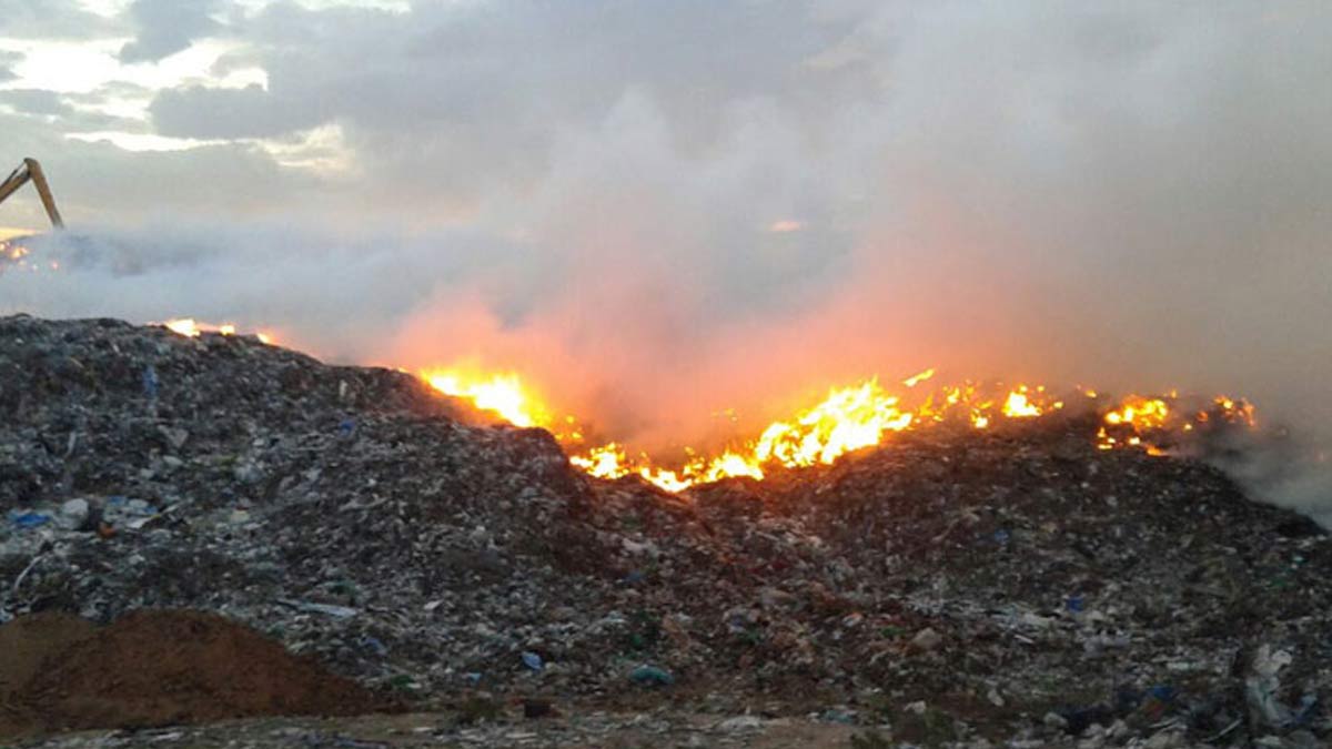 'Three quarters of a crore to put out a garbage dump fire?' Coimbatore Corporation