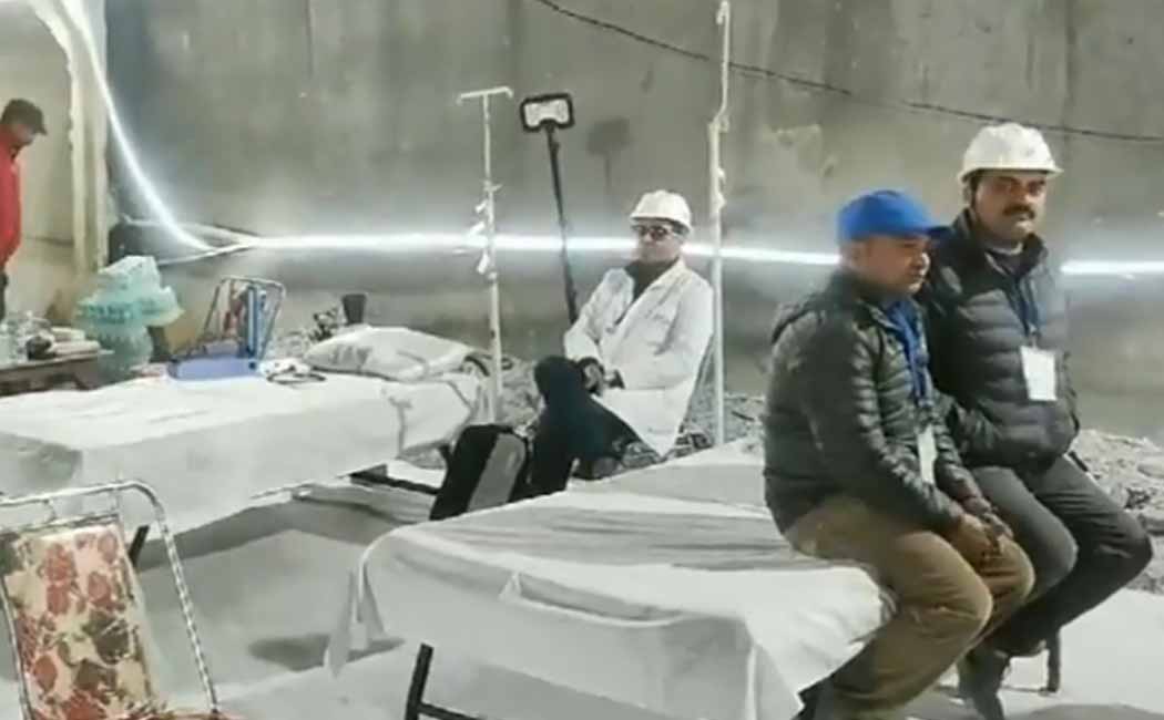 mining accident; Rescue operations at the final stage