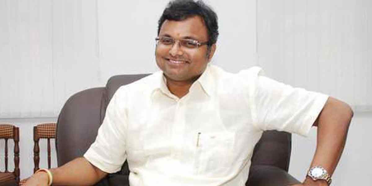 Income tax case ... Karthi Chidambaram released!