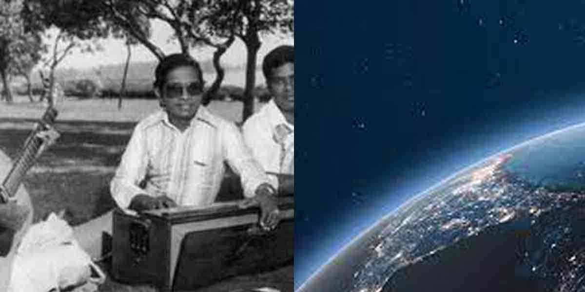 Ilayaraja's song getting ready to jump in the space