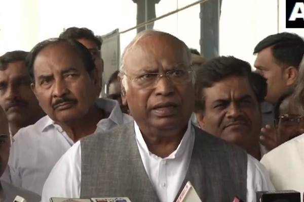 Mallikarjuna Kharge says Those who are interested in saving democracy will not change their minds