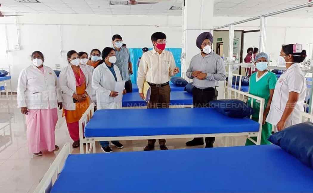 Commissioner who inspected the Omicron treatment center