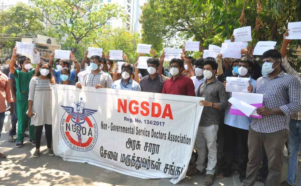 Doctors praised chief minister : Associations that put forward important demands