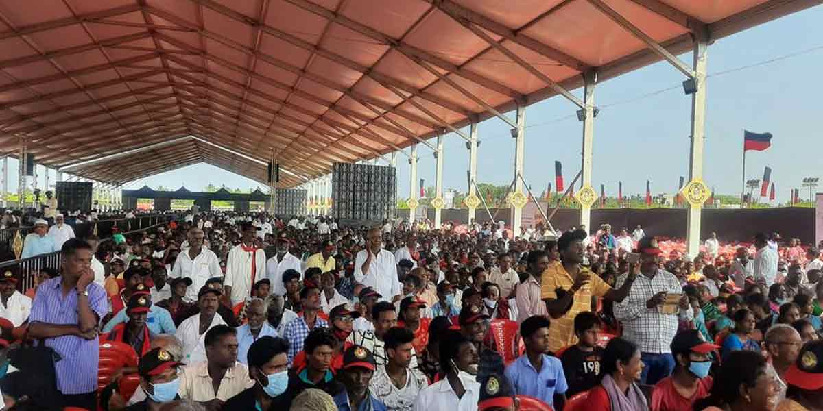 MK Stalin's speech in Chidambaram!