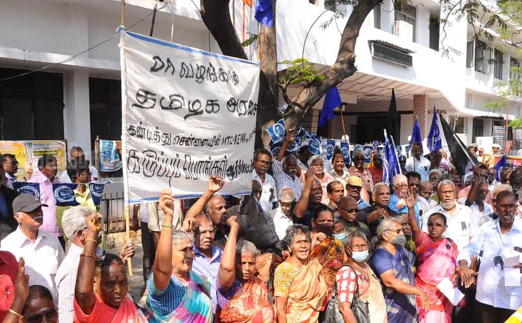 80 months of non-increased depreciation; Pensioners in struggle