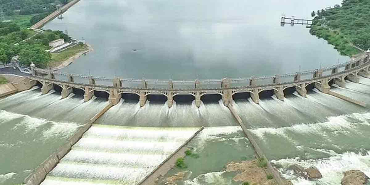 Mettur dam water level increase!
