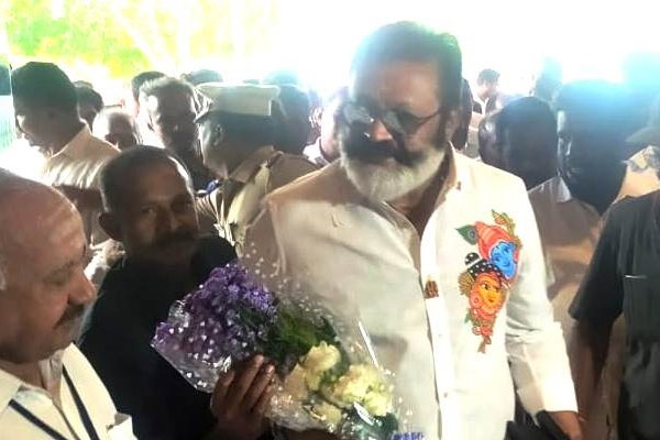 Union Minister Suresh Gopi interview in sivakasi