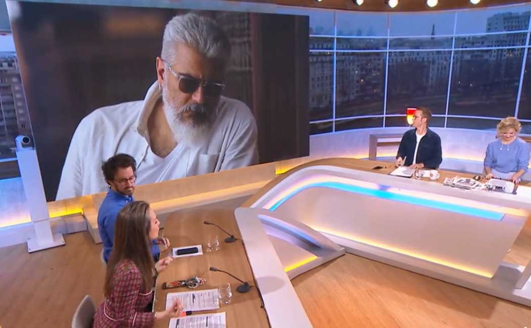Thunivu at French television